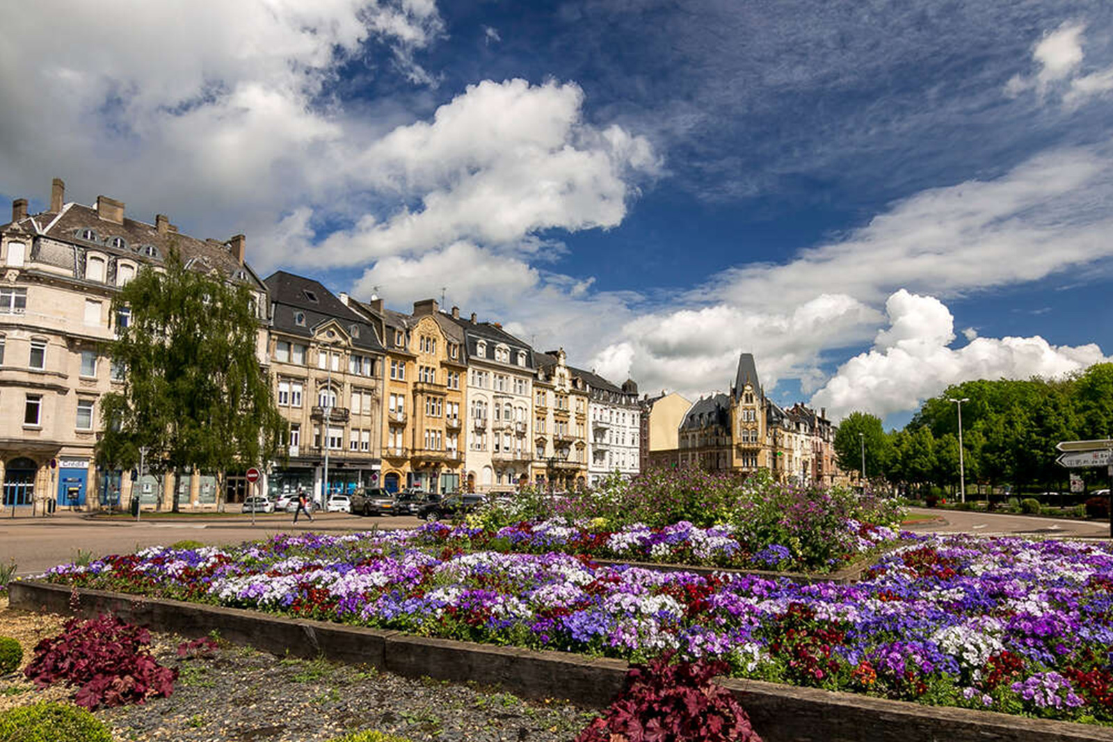 Paysage de la ville de Thionville